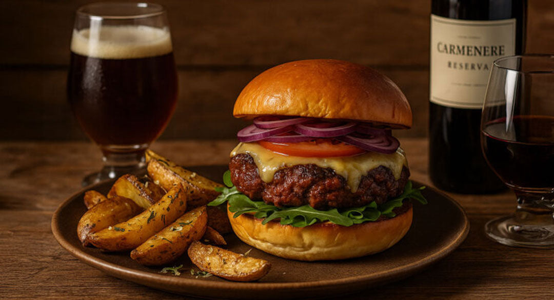 Hamburguesa Casera de Sobrecostilla argentina