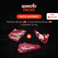 Pack Ahorro para 4 pp x mes