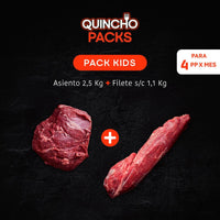 Pack Kids para 4 pp x mes