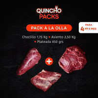 Pack a la Olla para 4 pp x mes